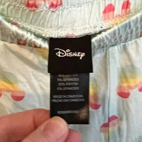 Disney Mickey Mouse Pajama Set Short sleeve top and shorts size Medium - Picture 7 of 9